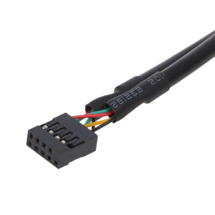 9 Pin USB 2.0 Desktop Computer 1 to 4 Pin Extension Cable Breakout Connector - Others by buy2fix | Online Shopping UK | buy2fix