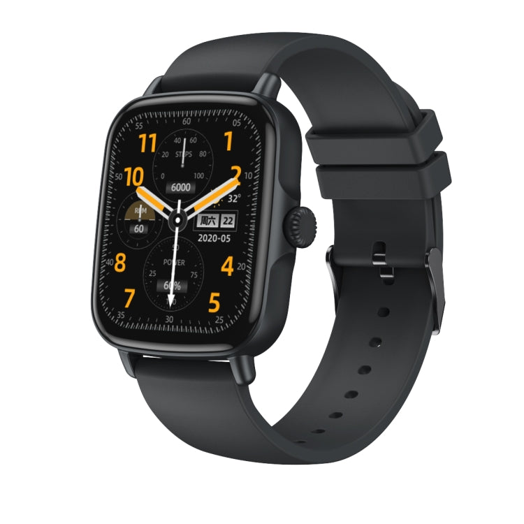 AW18 1.69inch Color Screen Smart Watch, Support Bluetooth Call / Heart Rate Monitoring(Black) - Smart Wear by buy2fix | Online Shopping UK | buy2fix