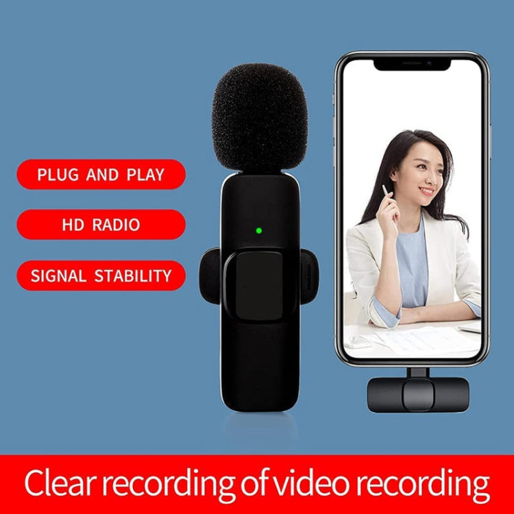 Wireless Lapel Microphones For Android Type C Device - Lavalier Microphone,Suitable For The YouTube | Facebook | Live Streaming | Interview Video | Tiktok - Consumer Electronics by buy2fix | Online Shopping UK | buy2fix