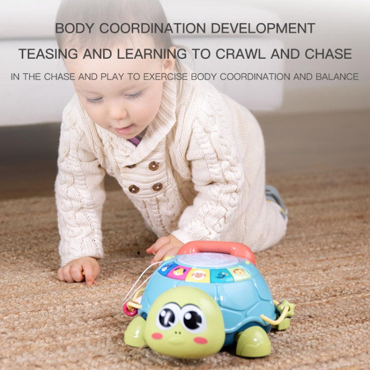 MoFun 2033A 6 in 1 Electric Crawling Induction Enlightenment Multifunctional Early Education Turtle - Learning & Machines by MoFun | Online Shopping UK | buy2fix