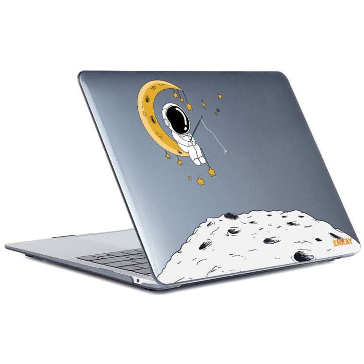 For MacBook Pro 16.1 A2141 ENKAY Hat-Prince 3 in 1 Spaceman Pattern Laotop Protective Crystal Case with TPU Keyboard Film / Anti-dust Plugs, Version:US(Spaceman No.3) - MacBook Pro Cases by ENKAY | Online Shopping UK | buy2fix