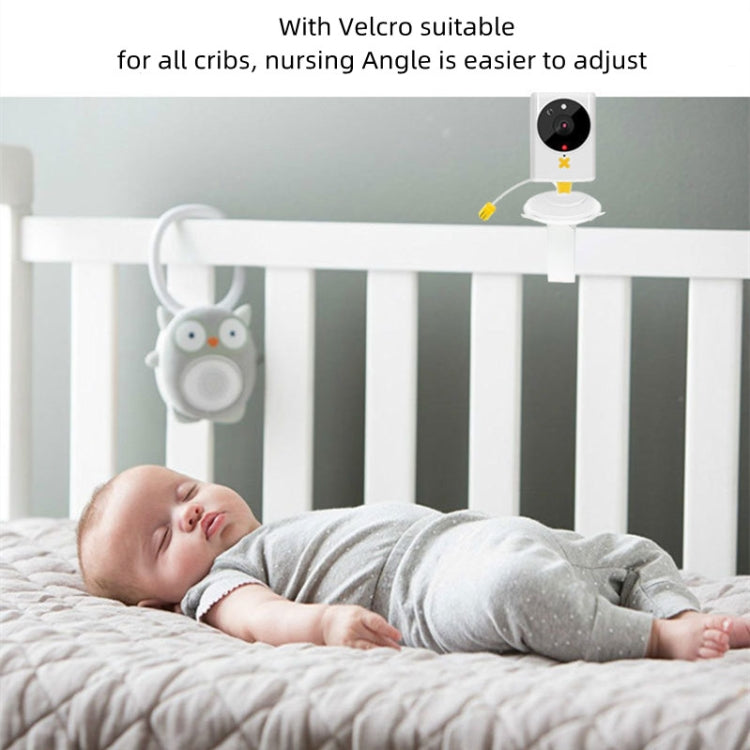 855P 2.4 inch Home Wireless Yellow Baby Monitor with Baby Surveillance Camera(AU Plug) - Security by buy2fix | Online Shopping UK | buy2fix