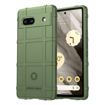 For Google Pixel 7A Full Coverage Shockproof TPU Phone Case(Army Green) - Google Cases by buy2fix | Online Shopping UK | buy2fix