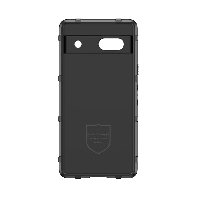 For Google Pixel 7A Full Coverage Shockproof TPU Phone Case(Black) - Google Cases by buy2fix | Online Shopping UK | buy2fix