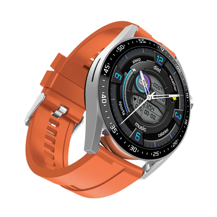 EC33 Pro 1.48 inch Color Screen Smart Watch,Support Heart Rate Monitoring / Blood Pressure Monitoring(Orange) - Smart Wear by buy2fix | Online Shopping UK | buy2fix