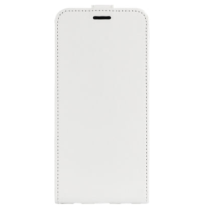 For TCL 40 SE R64 Texture Vertical Flip Leather Phone Case(White) - More Brand by buy2fix | Online Shopping UK | buy2fix