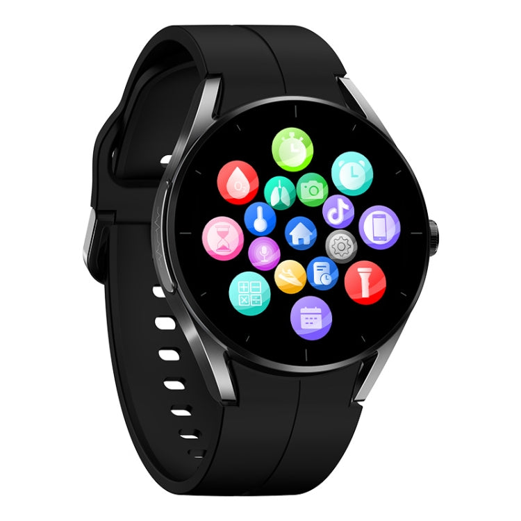 KS05 1.32 inch IP67 Waterproof Color Screen Smart Watch,Support Blood Oxygen / Blood Glucose / Blood Lipid Monitoring(Black) - Smart Watches by buy2fix | Online Shopping UK | buy2fix