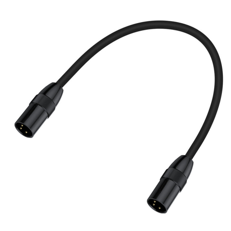 JUNSUNMAY XLR Male to Male Mic Cord 3 Pin Audio Cable Balanced Shielded Cable, Length:15m - Microphone Audio Cable & Connector by JUNSUNMAY | Online Shopping UK | buy2fix