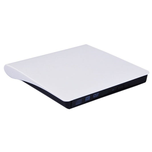 663 High Speed CD DVD Burner USB3.0 Computer Laptop External Optical Drive Burner(White) - Rewritable Drive by buy2fix | Online Shopping UK | buy2fix