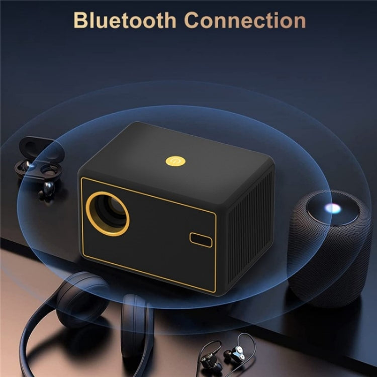 Y7 Portable HD Projector Media Player(UK Plug) - LED Projector by buy2fix | Online Shopping UK | buy2fix