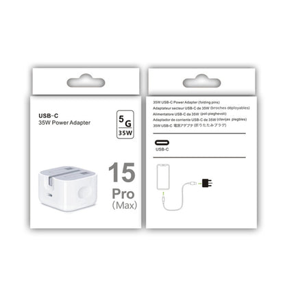 PD35W USB-C / Type-C Port Charger for iPhone / iPad Series, UK Plug - USB Charger by buy2fix | Online Shopping UK | buy2fix