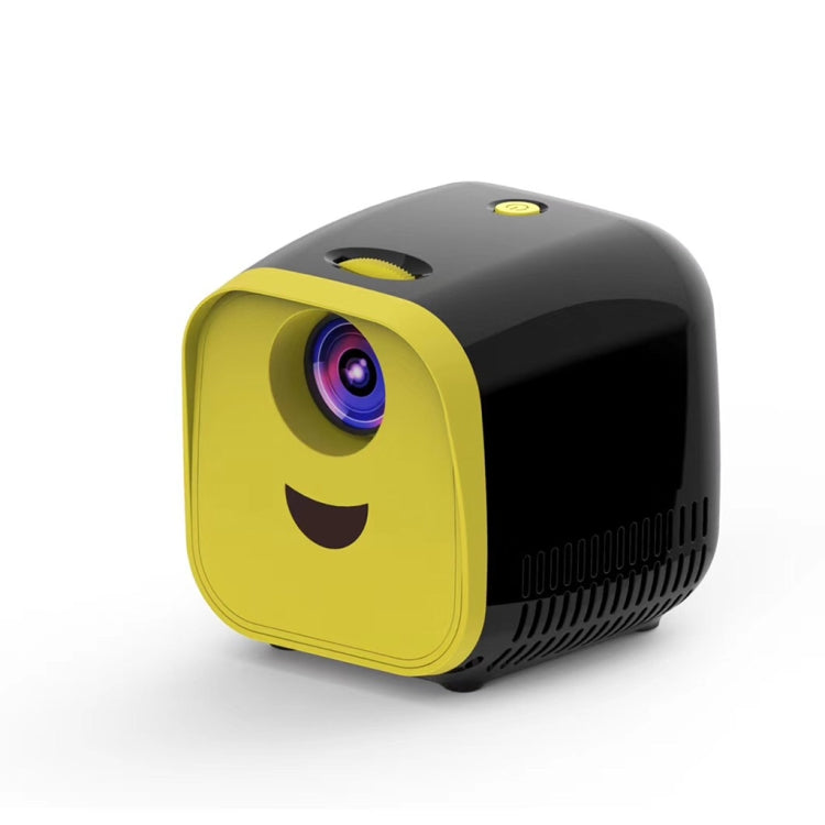 L1 Children Projector Mini LED Portable Home Speaker Projector, EU Plug (Black) - Consumer Electronics by buy2fix | Online Shopping UK | buy2fix