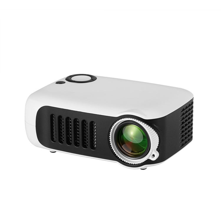 A2000 Portable Projector 800 Lumen LCD Home Theater Video Projector, Support 1080P, US Plug (White) - Consumer Electronics by buy2fix | Online Shopping UK | buy2fix