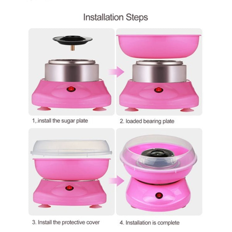 Electric Cotton Candy Machine, Plug:EU(Coffee) - Home & Garden by buy2fix | Online Shopping UK | buy2fix