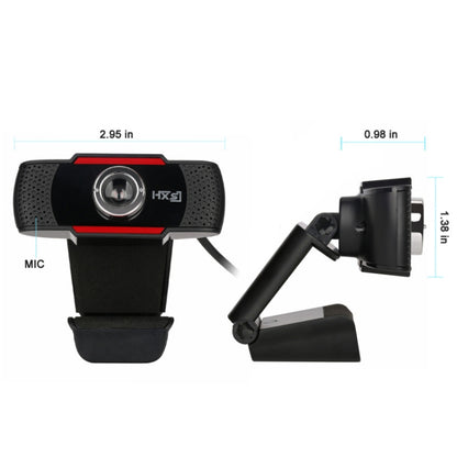 HXSJ S20 USB Webcam 480P PC Camera with Absorption Microphone - HD Camera by HXSJ | Online Shopping UK | buy2fix