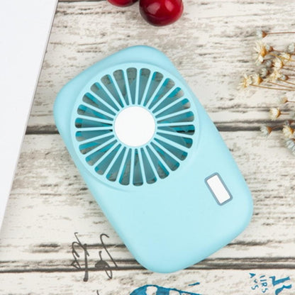 Portable Hand Held USB Rechargeable Mini Fan(Blue) - Consumer Electronics by buy2fix | Online Shopping UK | buy2fix