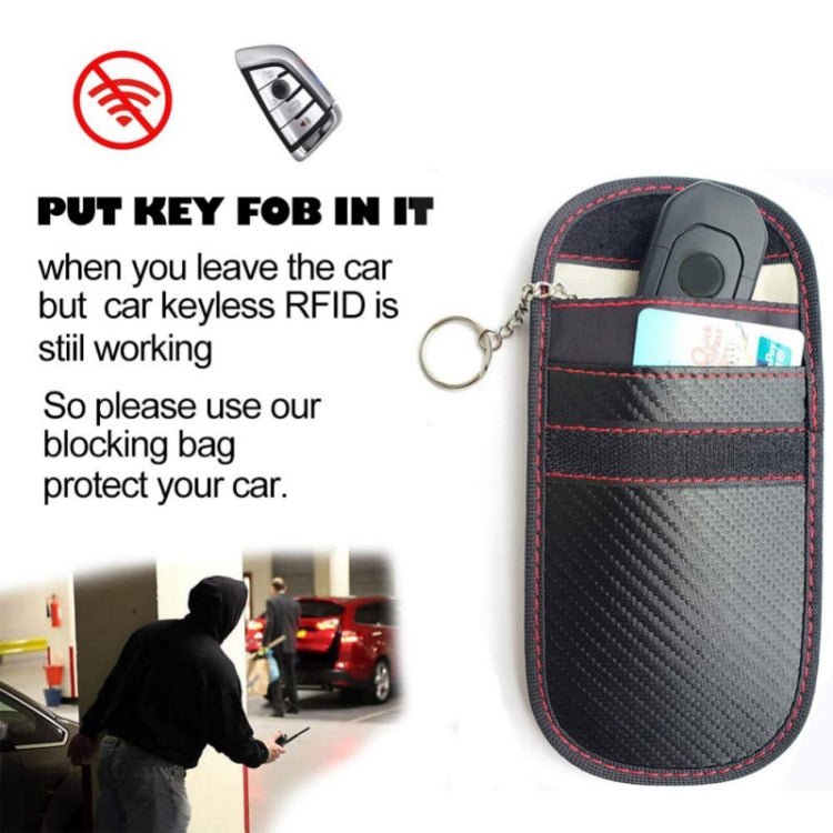2 PCS Antimagnetic RFID Car Key Mobile Phone Bag Shielding Set Radiation Cell Phone Pocket - Home & Garden by buy2fix | Online Shopping UK | buy2fix