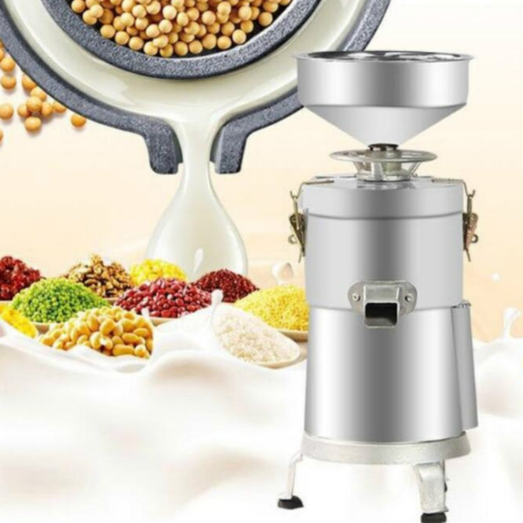 125/1500W Household Stainless Steel Refiner Large Capacity  Slurry Separation Fresh Grinding Soymilk Tofu Machine, CN Plug(Silver) - Home & Garden by buy2fix | Online Shopping UK | buy2fix