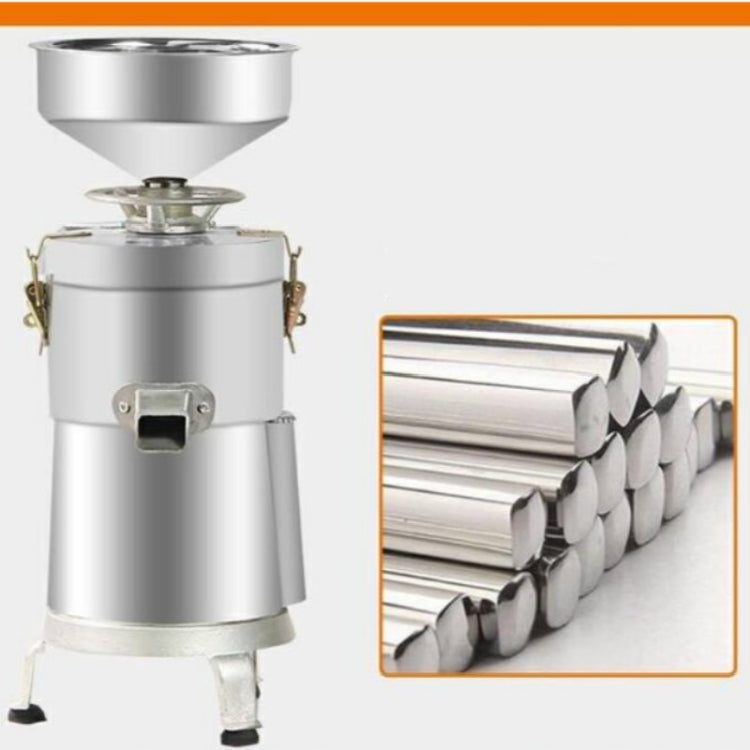 125/1500W Household Stainless Steel Refiner Large Capacity  Slurry Separation Fresh Grinding Soymilk Tofu Machine, CN Plug(Silver) - Home & Garden by buy2fix | Online Shopping UK | buy2fix