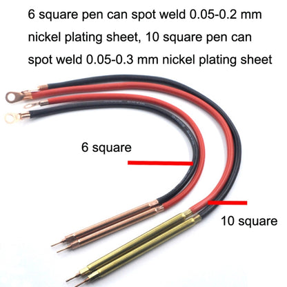 Compatible Version 12V Digital Display DIY Battery Spot Welding Machine Pen Control, Style:10 Square Pen With Case - Home & Garden by buy2fix | Online Shopping UK | buy2fix