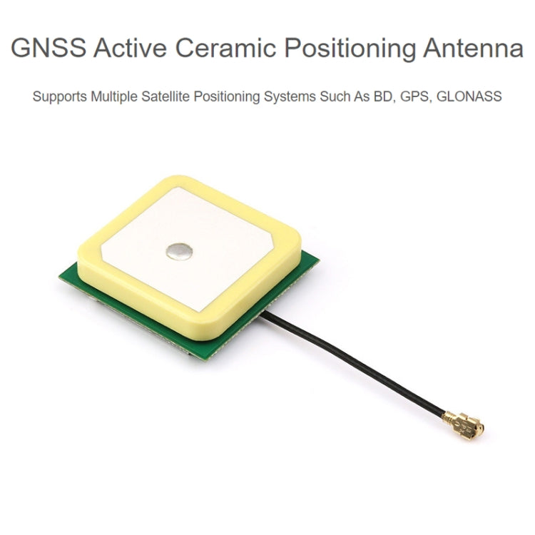 Waveshare 24095 GNSS Active Ceramic Positioning Antenna, IPEX 1 Connector - Other Accessories by Waveshare | Online Shopping UK | buy2fix