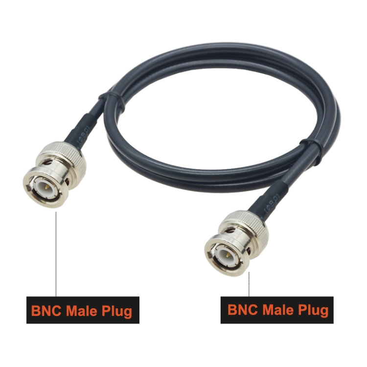 BNC Male To BNC Male RG58 Coaxial Adapter Cable, Cable Length:3m - Connectors by buy2fix | Online Shopping UK | buy2fix