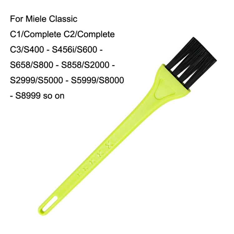 10PCS For Miele 3DFJM / Complete C2 Vacuum Cleaner Accessories Cleaning Brush(Green) - Consumer Electronics by buy2fix | Online Shopping UK | buy2fix