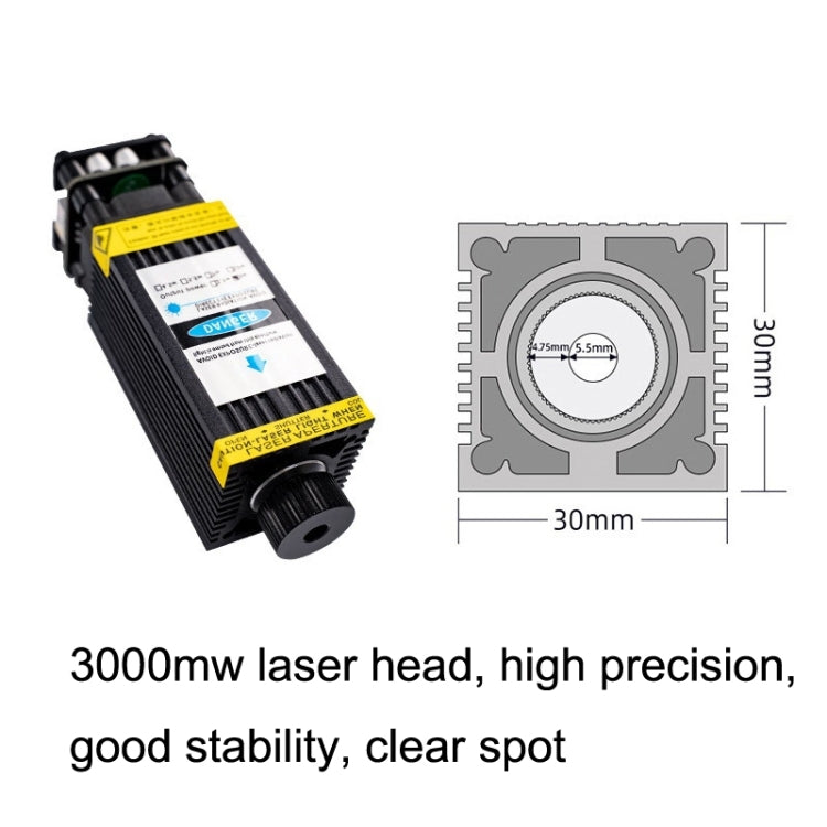 DAJA J3 For D2 / D3 Small Laser Carving Machine Blu-ray Laser Head US Plug, Spec: 10W - Consumer Electronics by DAJA | Online Shopping UK | buy2fix