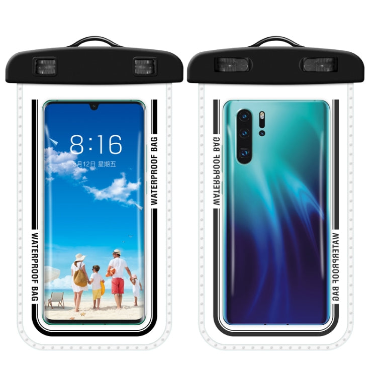 2 PCS Transparent Waterproof Cell Phone Case Swimming Cell Phone Bag Macaron Red - Waterproof Bag by buy2fix | Online Shopping UK | buy2fix