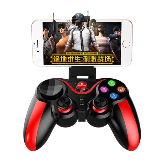 IOS Android Game Handle Bluetooth Direct Connection Handle PC TV Game Handle(013 Red) - Controller Gamepad by buy2fix | Online Shopping UK | buy2fix