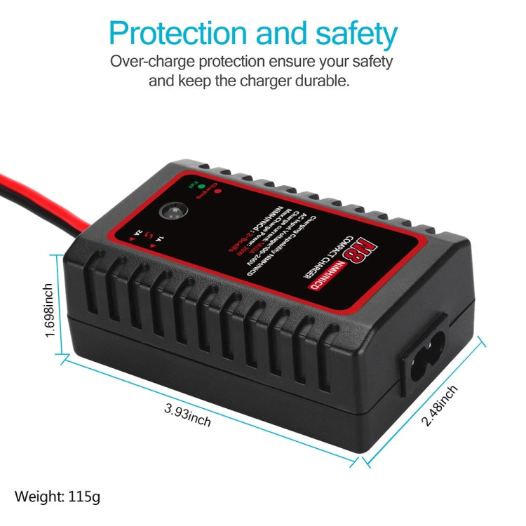 HTRC N8 Ni-MH Ni-Cr Battery Charger Smart Balance Charger, US Plug - Charger by HTRC | Online Shopping UK | buy2fix