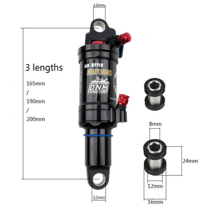 DNM  AOY36RC Mountain Bike Shock Absorber Soft Tail Bike Rear Shock Absorber, Size:165x35mm(With 24 mm Bushing) - Others by DNM | Online Shopping UK | buy2fix