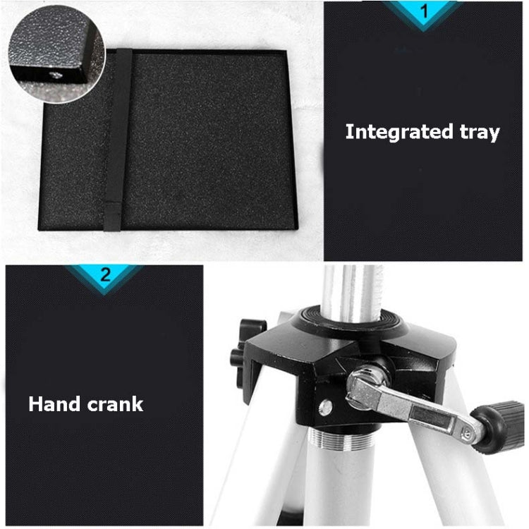 ET-650 Aluminum Alloy Projector Bracket With Tray Stretchable Projector Tripod - Consumer Electronics by buy2fix | Online Shopping UK | buy2fix