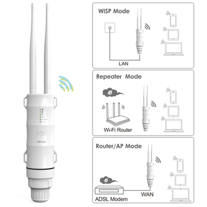 WAVLINK AC600 AP 2.4G/5G Dual Frequency Outdoor High Power Repeater, Pulg Type:US Plug - Wireless Routers by WAVLINK | Online Shopping UK | buy2fix