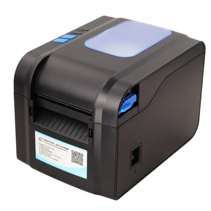 Xprinter XP-370B Barcode Printer Self-adhesive QR Code Printer Label Clothing Tag Thermal Ticket Machine(UK Plug) - Consumer Electronics by Xprinter | Online Shopping UK | buy2fix