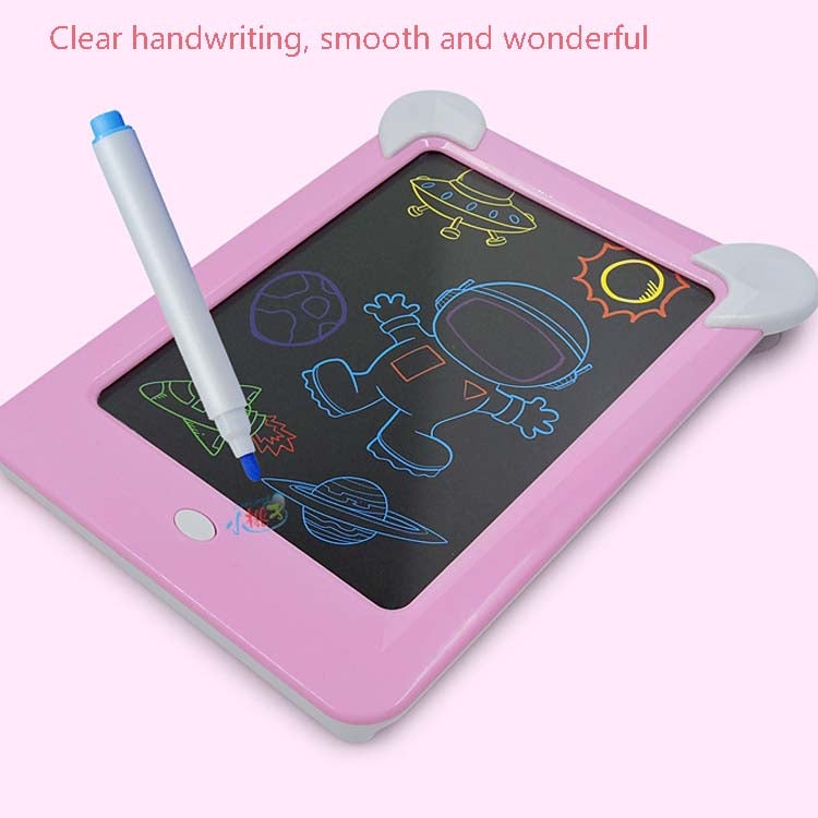 LED Luminous Drawing Board Electronic Fluorescent Writing Board Children Light Painting Message Board(Pink) - Consumer Electronics by buy2fix | Online Shopping UK | buy2fix