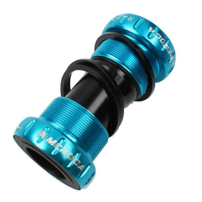 Meroca Mountain Bike Bottom Axle One Hollow Bb Bicycle Screw-In Bottom(Sky Blue) - Bottom Brackets by buy2fix | Online Shopping UK | buy2fix