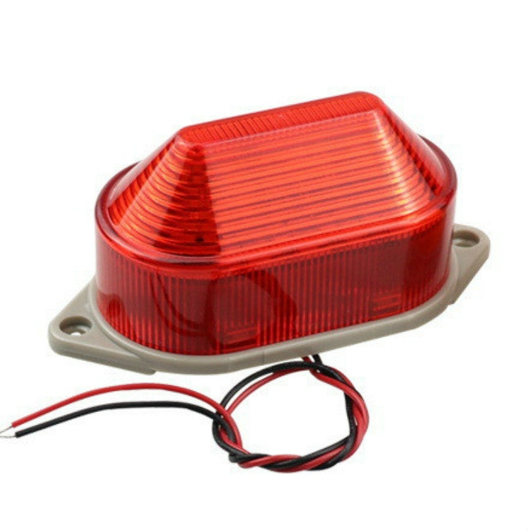 AC220V Led Mini Strobe Signal Warning Light Silent Warning Light(Red) - Warning Lights by buy2fix | Online Shopping UK | buy2fix