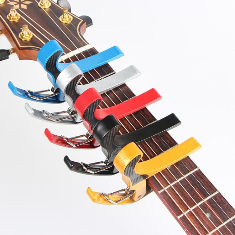 Plastic Guitar Capo for 6 String Acoustic Classic Electric Guitarra Tuning Clamp Musical Instrument Accessories(Blue) - Stringed Instruments by buy2fix | Online Shopping UK | buy2fix