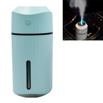 Mini USB Colorful Night Light Home Car Humidifier, Style:Plug-in Type(Blue) - In Car by buy2fix | Online Shopping UK | buy2fix