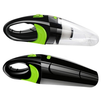 Wireless Car Vacuum Cleaner Handheld Mini Vacuum Cleaner Super Suction Wet And Dry Dual Use Portable Vacuum Cleaner(Transparent+Green) - Vacuum Cleaner by buy2fix | Online Shopping UK | buy2fix