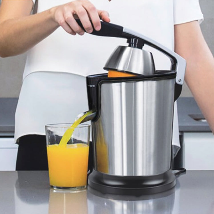 Stainless Steel Multifunctional Hand Press Juicer Orange Juice Machine Electric Juicer, EU Plug - Home & Garden by buy2fix | Online Shopping UK | buy2fix