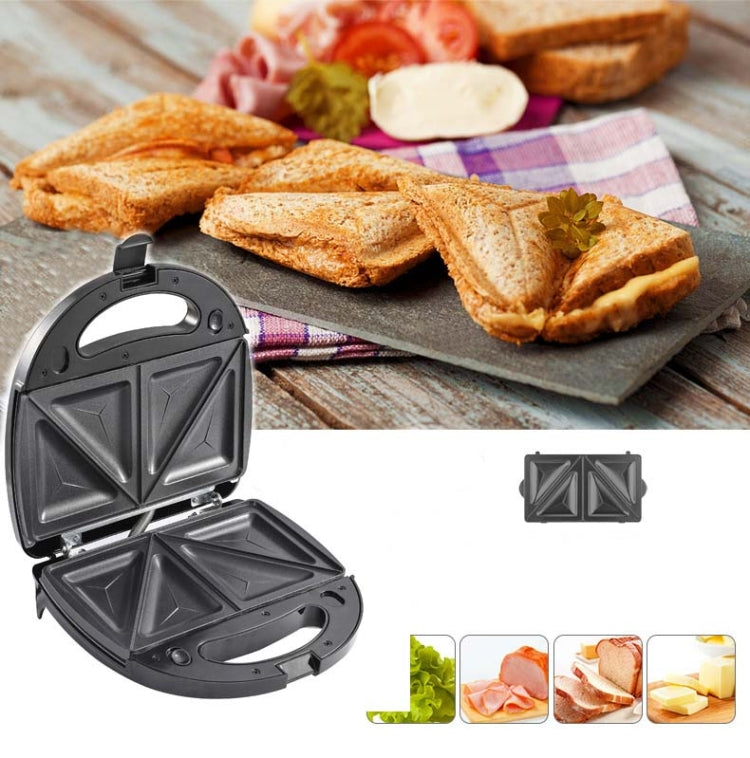 3 in 1 Sandwich Maker Multi-Function Waffle Maker Panini Breakfast Maker, EU Plug - Home & Garden by buy2fix | Online Shopping UK | buy2fix