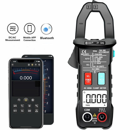 BSIDE  Bluetooth 5.0 6000 Words High Precision Smart AC Clamp Meter, Specification: ZT-5BQ - Consumer Electronics by BSIDE | Online Shopping UK | buy2fix