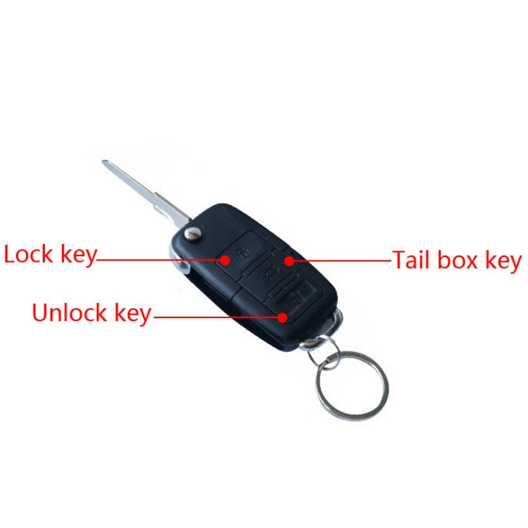2 Set Car Remote Control Central Lock Keyless Entry System With Motor, External Speaker, Double Flashing Prompt - Remote Control by buy2fix | Online Shopping UK | buy2fix