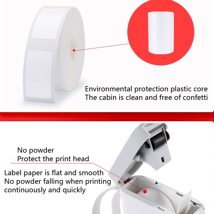 2 PCS Supermarket Goods Sticker Price Tag Paper Self-Adhesive Thermal Label Paper for NIIMBOT D11, Size: White 15x50mm 130 Sheets - Consumer Electronics by buy2fix | Online Shopping UK | buy2fix