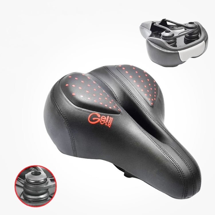 Bicycle Riding Seat Silicone Bicycle Seat Bicycle Saddle(Black) - Outdoor & Sports by buy2fix | Online Shopping UK | buy2fix