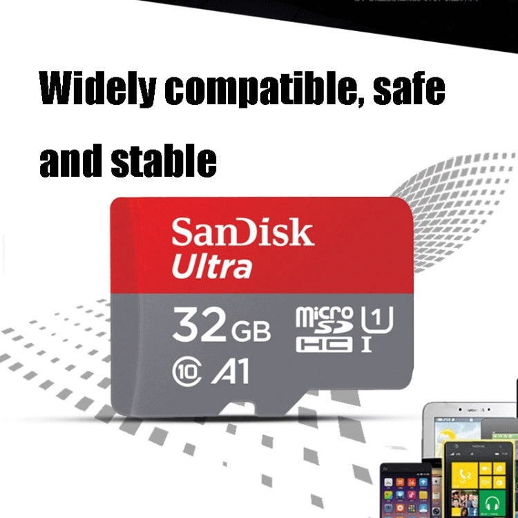 SanDisk A1 Monitoring Recorder SD Card High Speed Mobile Phone TF Card Memory Card, Capacity: 512GB-100M/S - Micro SD Card by SanDisk | Online Shopping UK | buy2fix