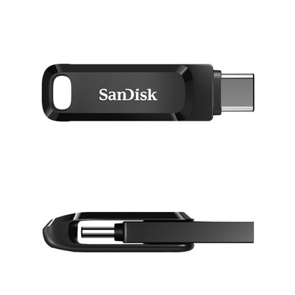 SanDisk Type-C + USB 3.1 Interface OTG High Speed Computer Phone U Disk, Colour: SDDDC3 Black Plastic Shell, Capacity: 256GB - USB Flash Drives by SanDisk | Online Shopping UK | buy2fix