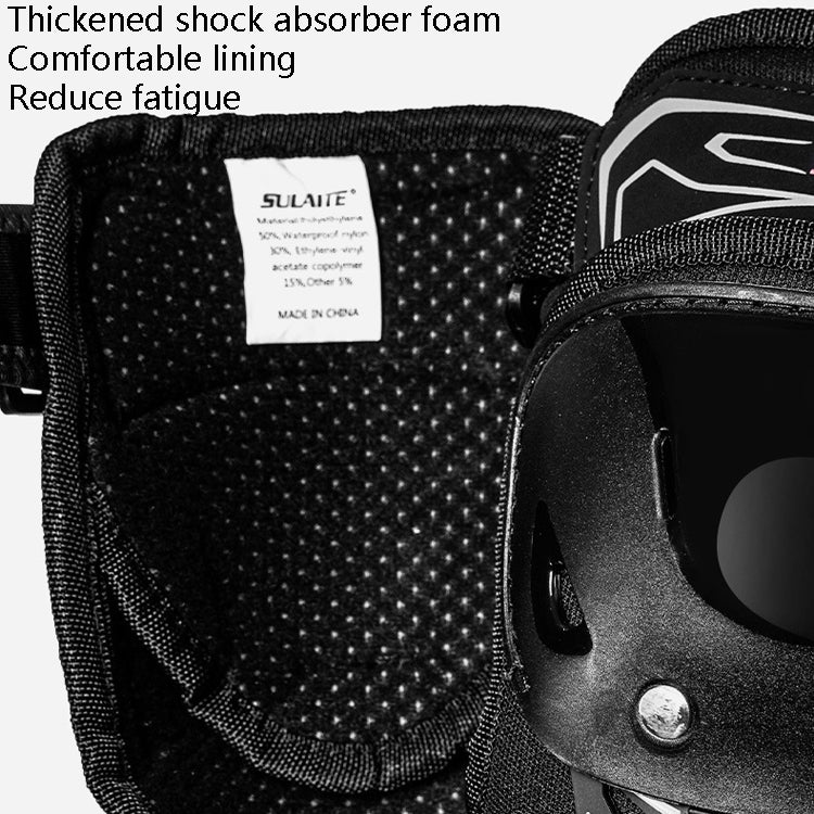 SULAITE Motorcycle Riding Protective Gear Four Seasons Anti-Fall Warm Windshield Rider Equipment, Knee Pads - Protective Gear by SULAITE | Online Shopping UK | buy2fix